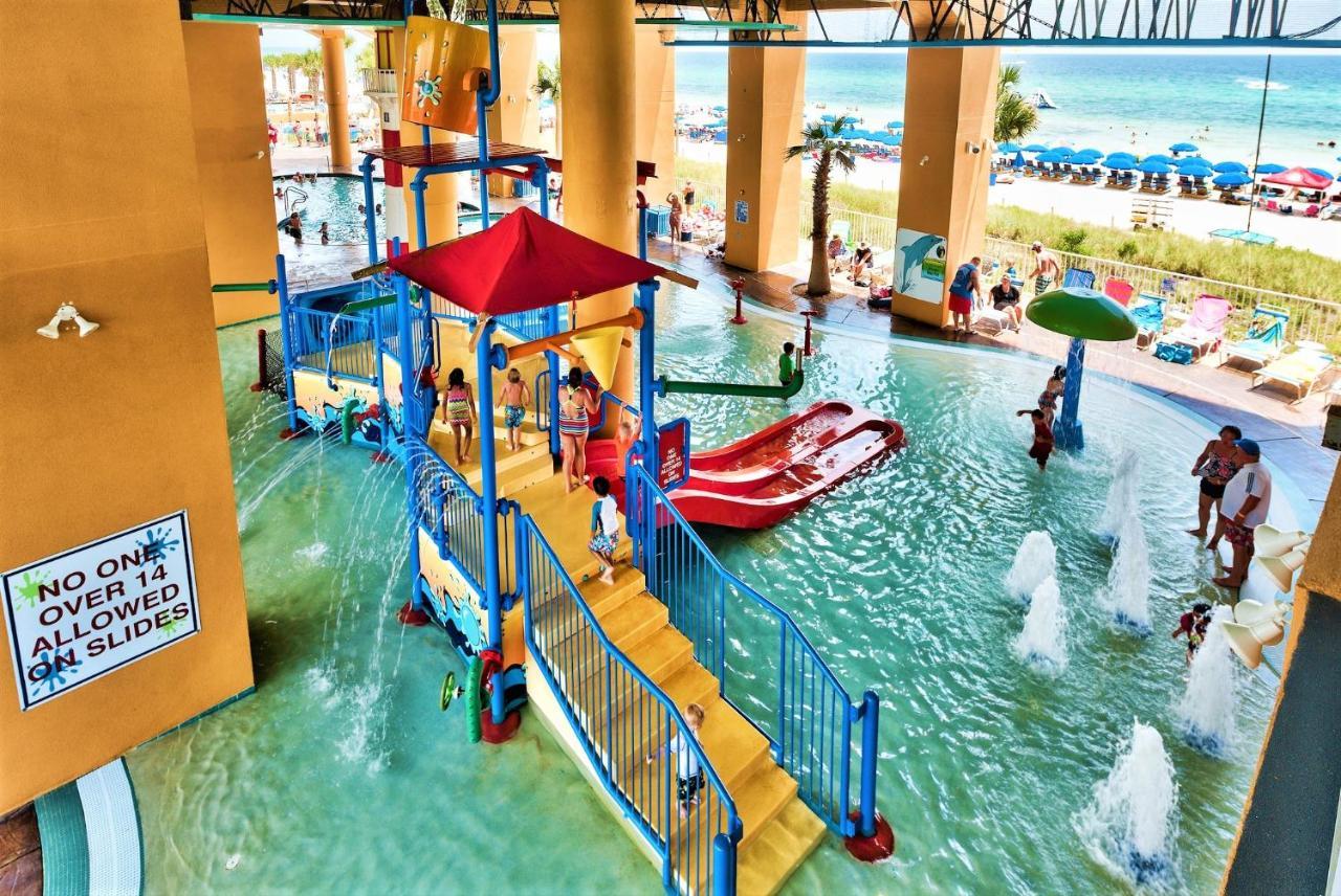 Splash Beach Condo, Aqua Park, Lazy River Panama City Beach Exterior foto